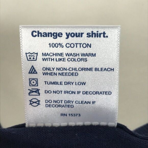 Vintage 54th Presidential Inauguration Shirt XL Bush / Cheney Adult Navy Blue - Picture 9 of 10